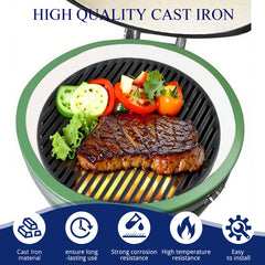 Shengyongh searing steak on cast iron grate demonstrating superior sear benefit
