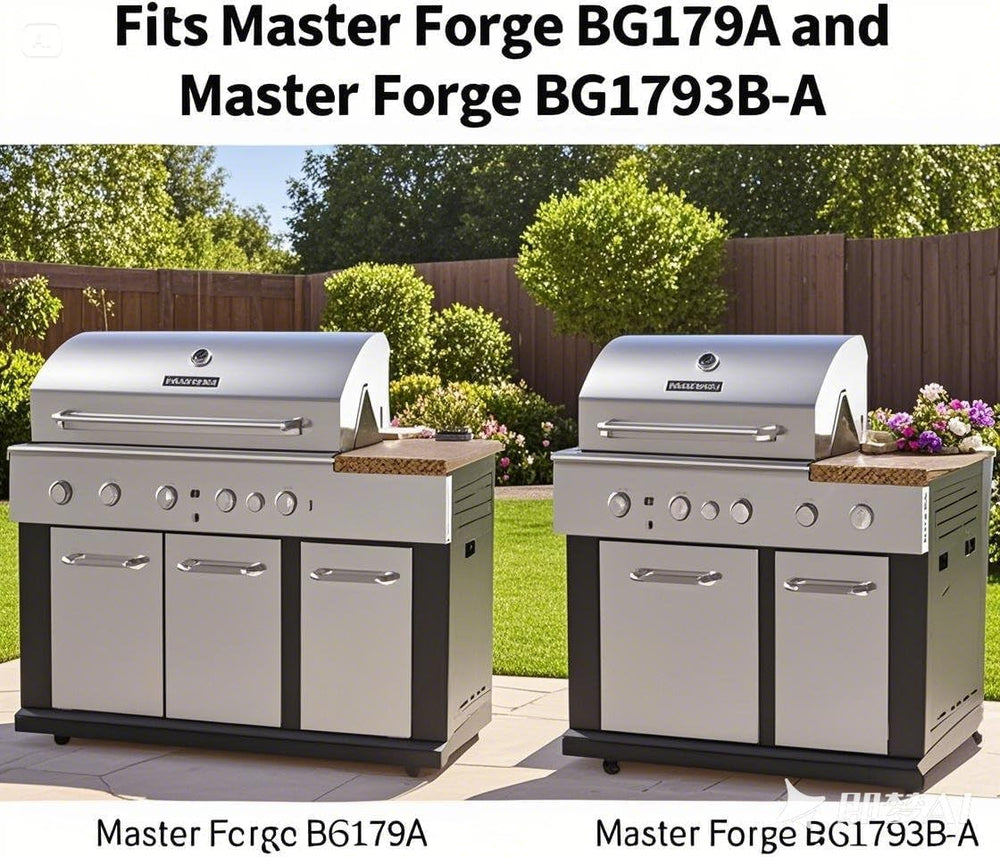 Shengyongh installed in grill view illustrating restored burner coverage and consistent heat