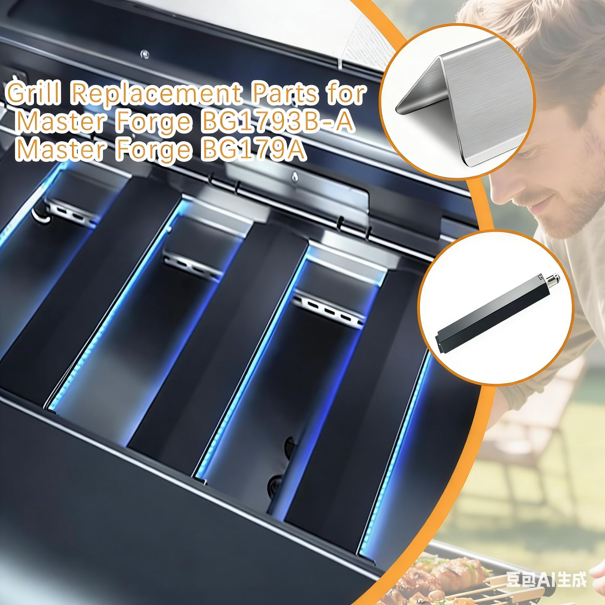 Shengyongh backyard grill lifestyle scene showing practical upgrade benefit for cooks