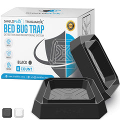 SHIELDFLEX TruGuard front packaging showing eight black interceptors and benefits
