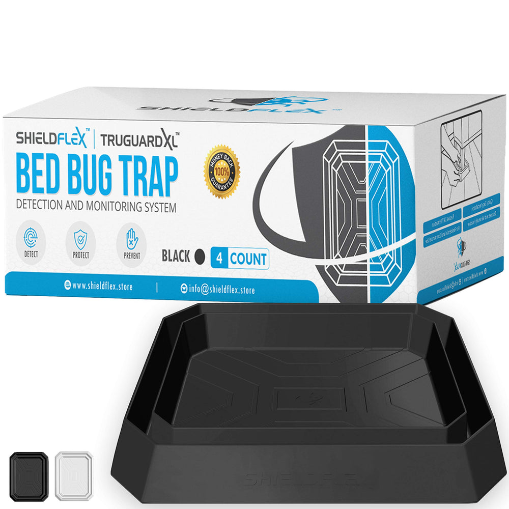 ShieldFlex TruGuard XL front view showing interceptor profile and durable construction benefits