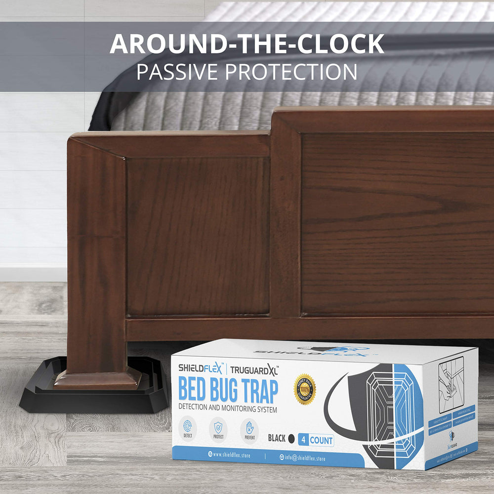 ShieldFlex TruGuard XL in a bedroom setting showing proactive monitoring and peace of mind