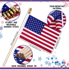 Shimeyao close-up of flag fabric highlighting bright, fade-resistant print
