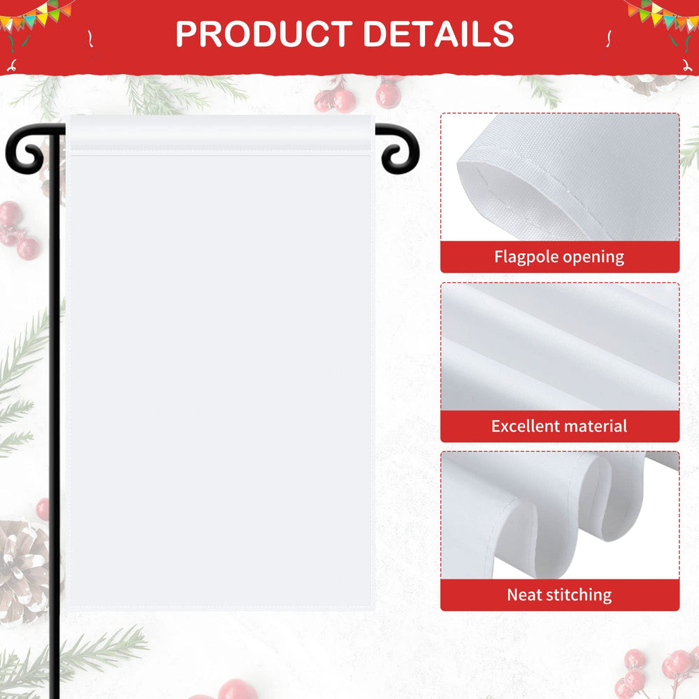 Shimeyao flag on standard pole displayed outdoors for quick seasonal yard decoration