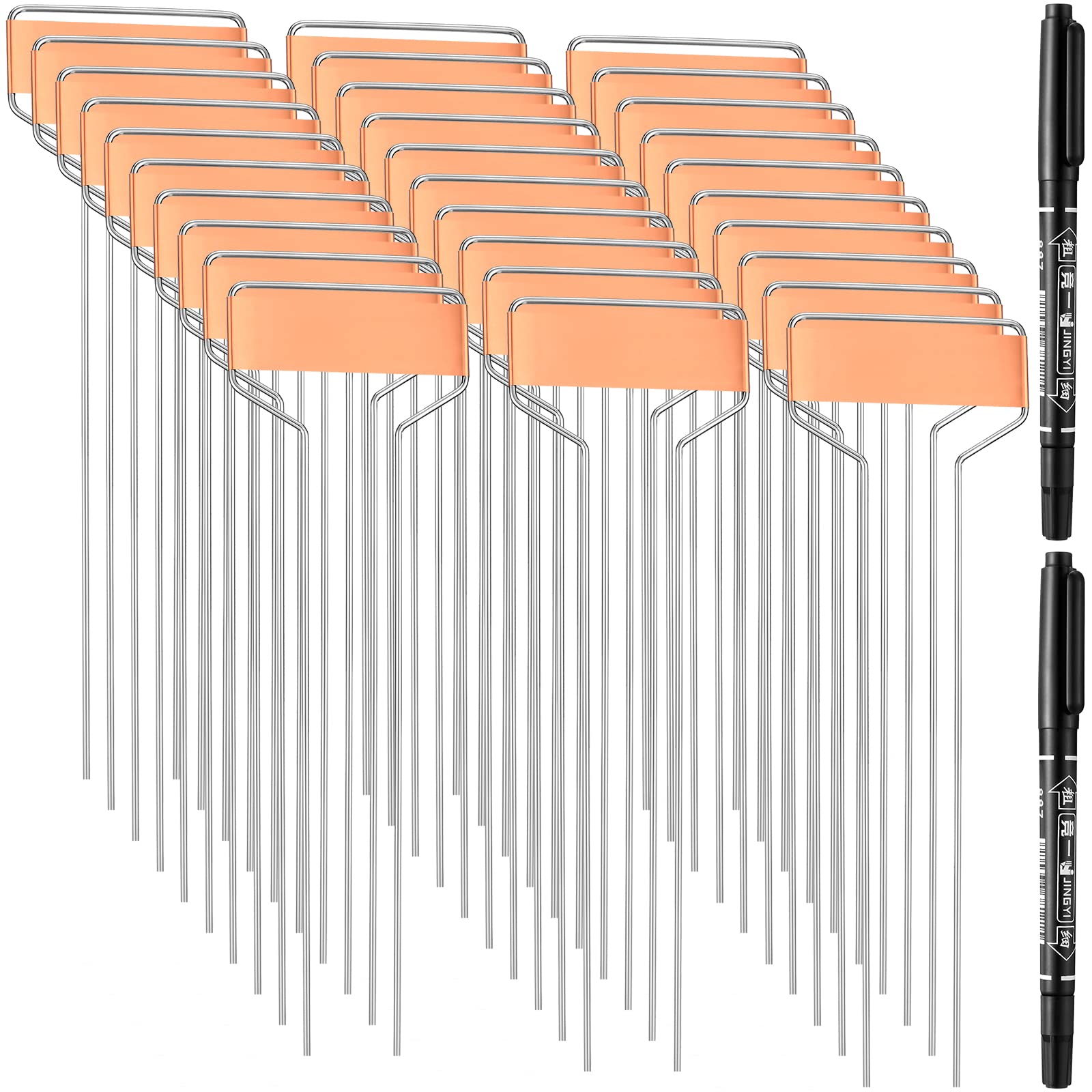 Shimeyao front packaging showing copper tags and quantity, durable labeling benefit