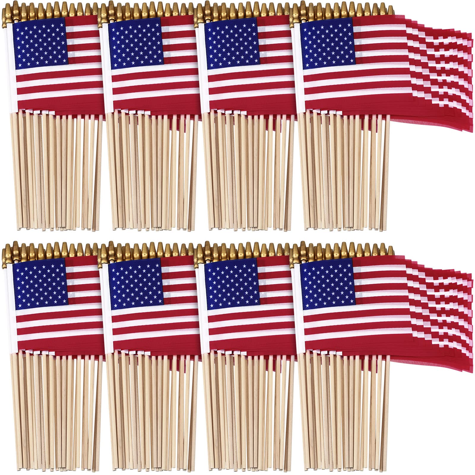 Shimeyao front packaging of 100 mini flags, quick crowd supply benefit