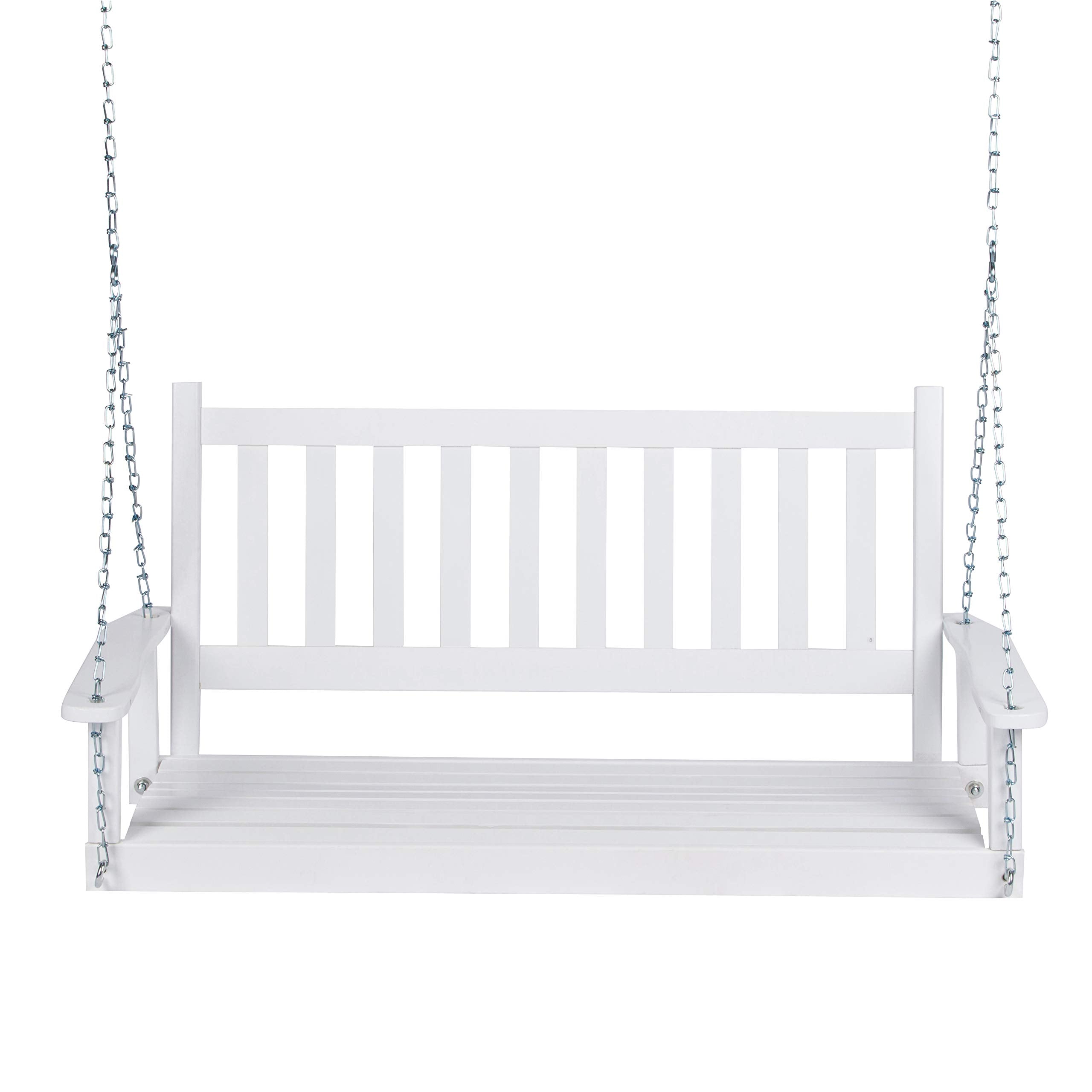 Shine Company side profile highlighting seat depth and comfortable slat spacing for support