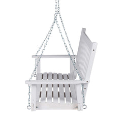 Shine Company close-up of slat-back and polyurethane finish demonstrating durable protection
