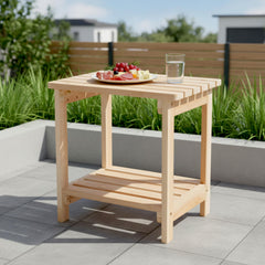 Shine Company close-up of cedar grain highlighting kiln-dried texture and durability benefit