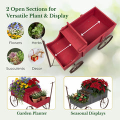 Shine Company planter filled with colorful flowers demonstrating display potential