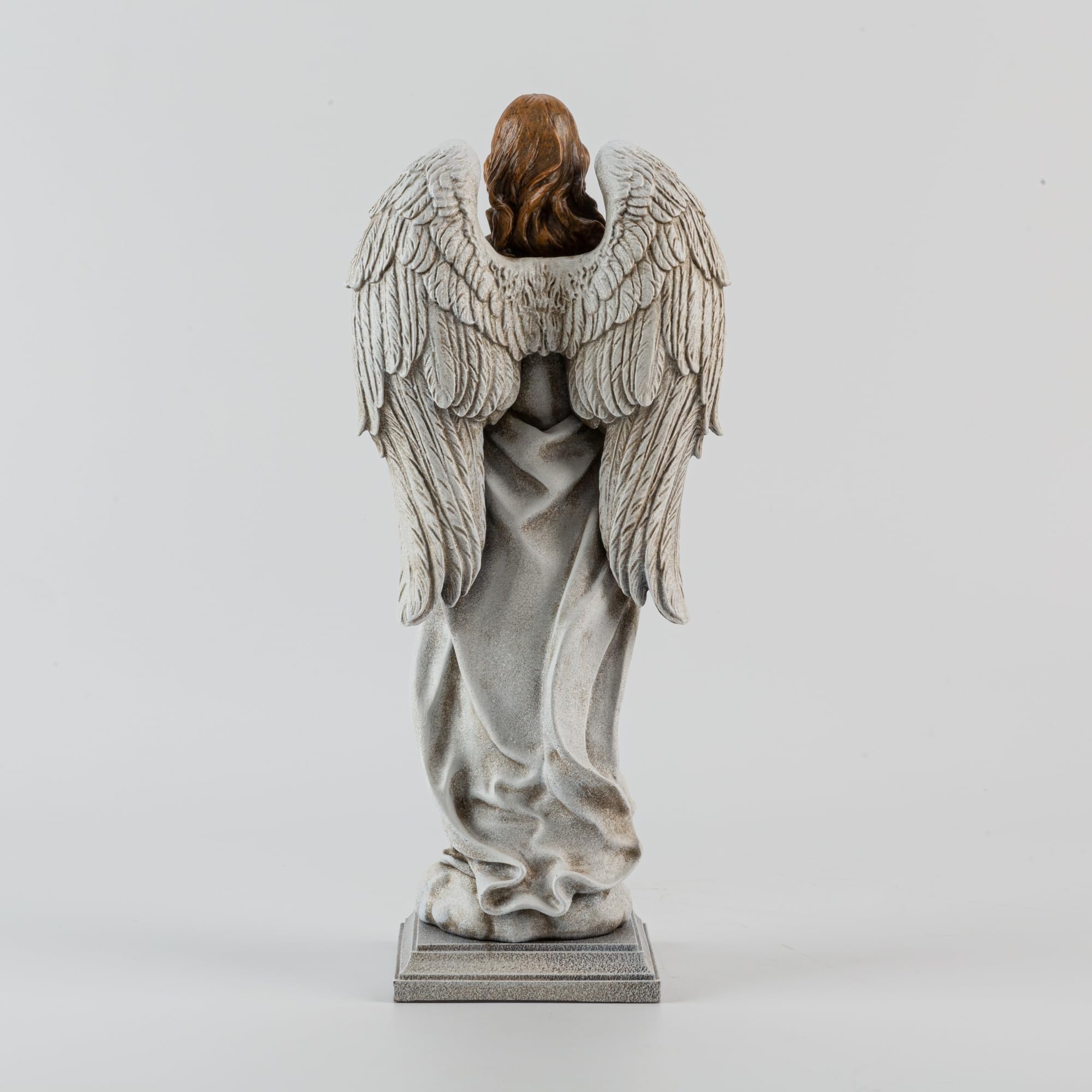 ShineOnAngel scale with ruler demonstrating 16-inch height for placement planning