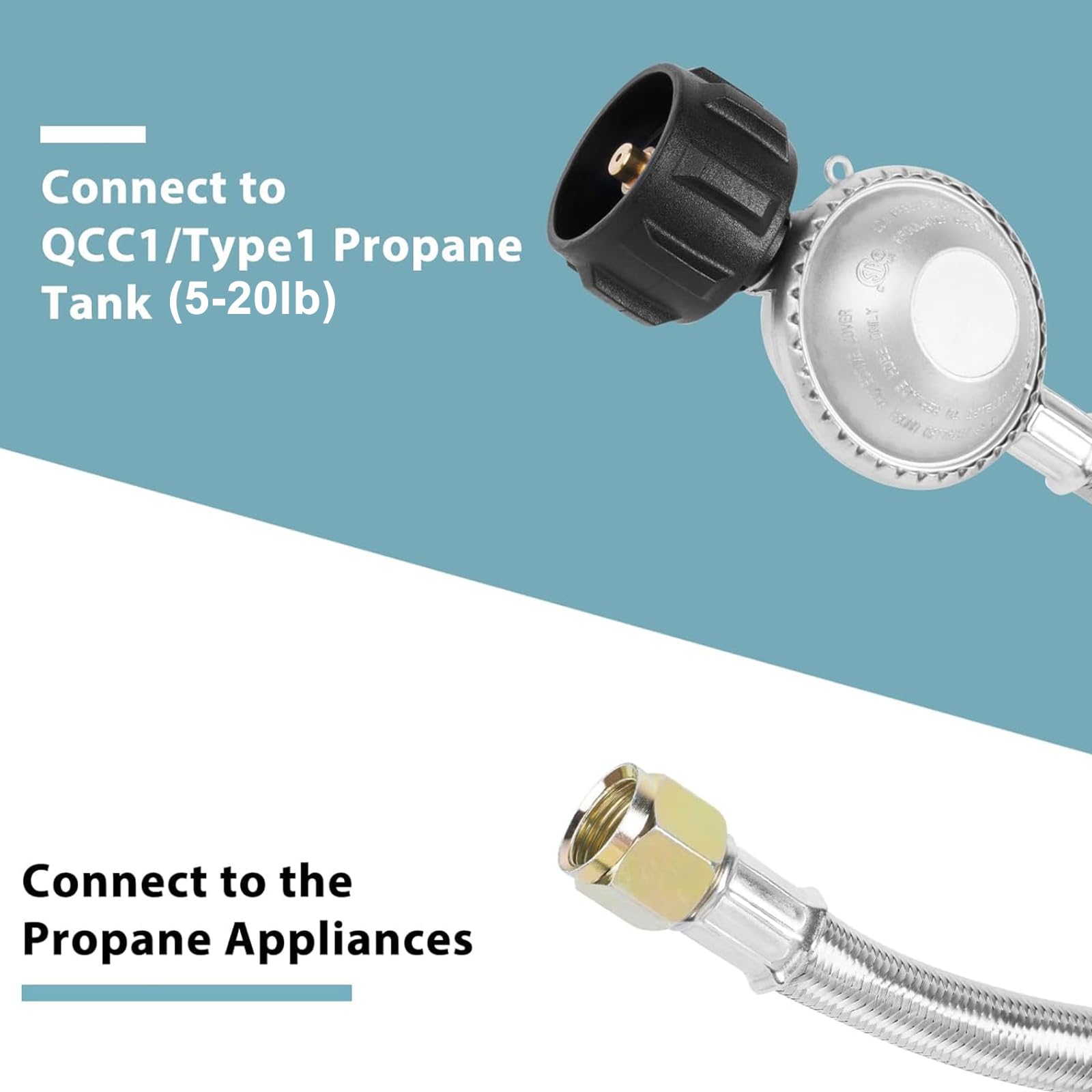 SHINESTAR QCC-1 connector handwheel image showing easy tool-free airtight connection
