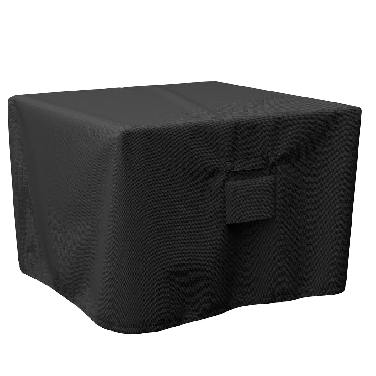 SHINESTAR front view showing full 36-inch square cover protecting table