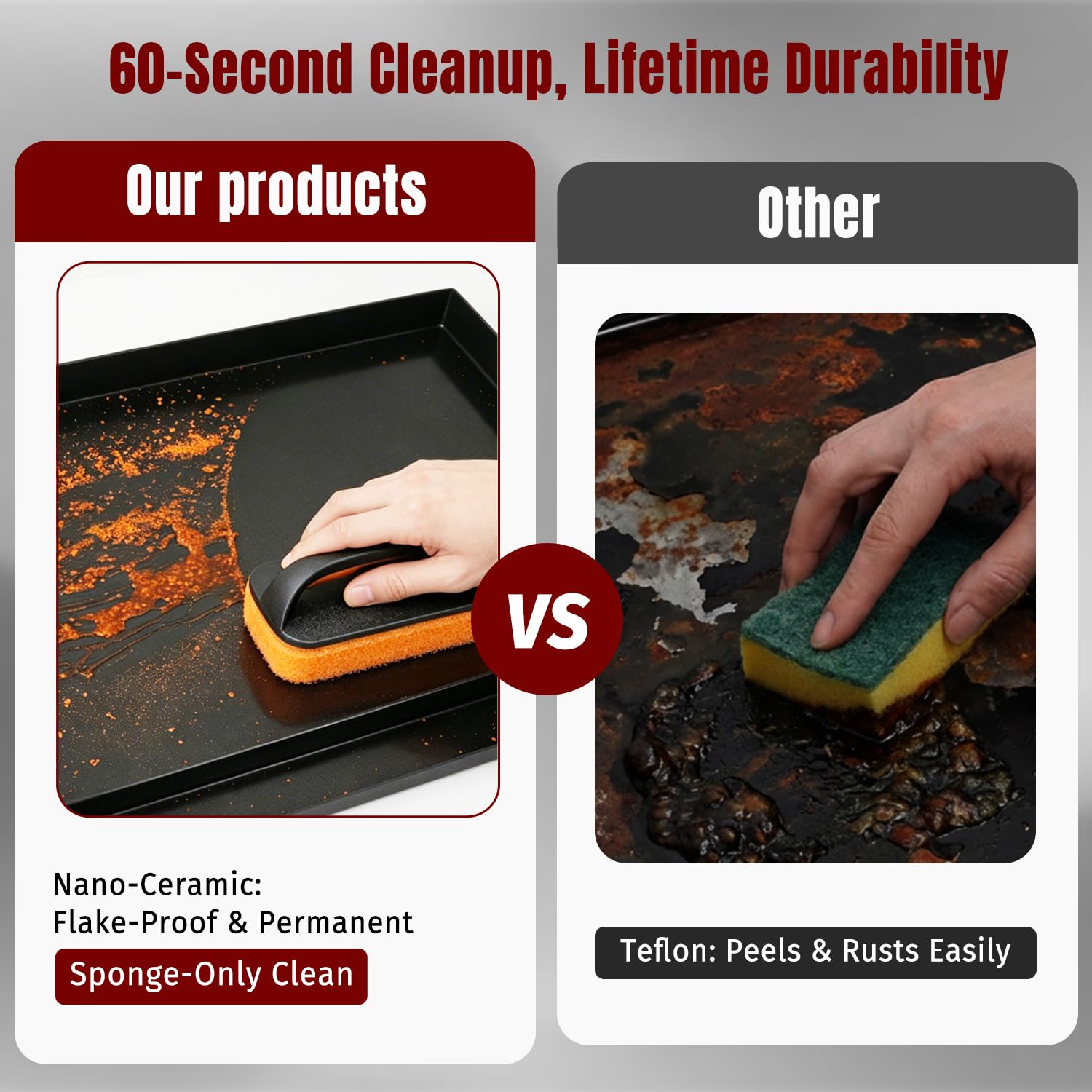 SHINESTAR grease collection spout capturing oil for easier, healthier cleanup