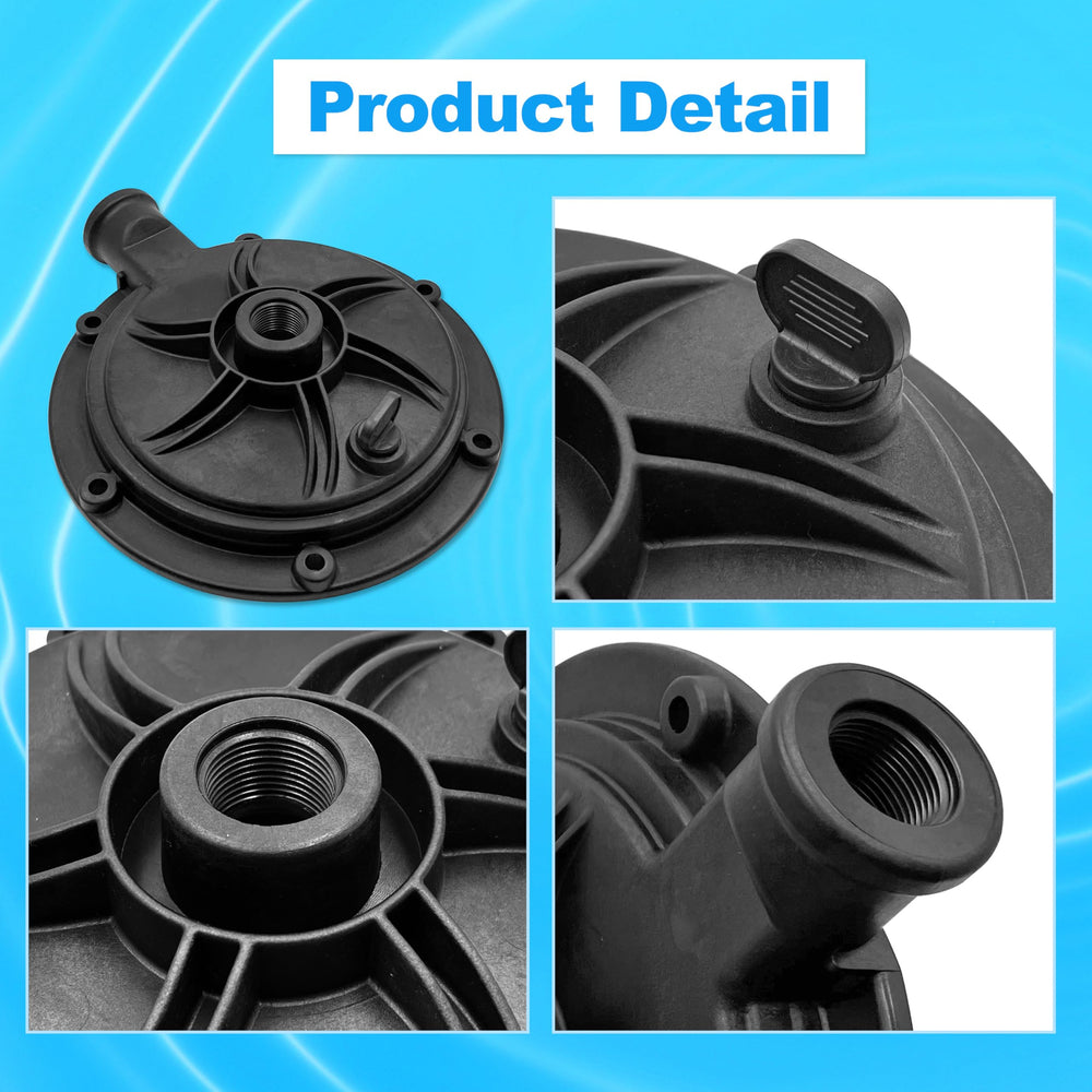 ShineUs volute mounted on booster pump demonstrating fit and alignment