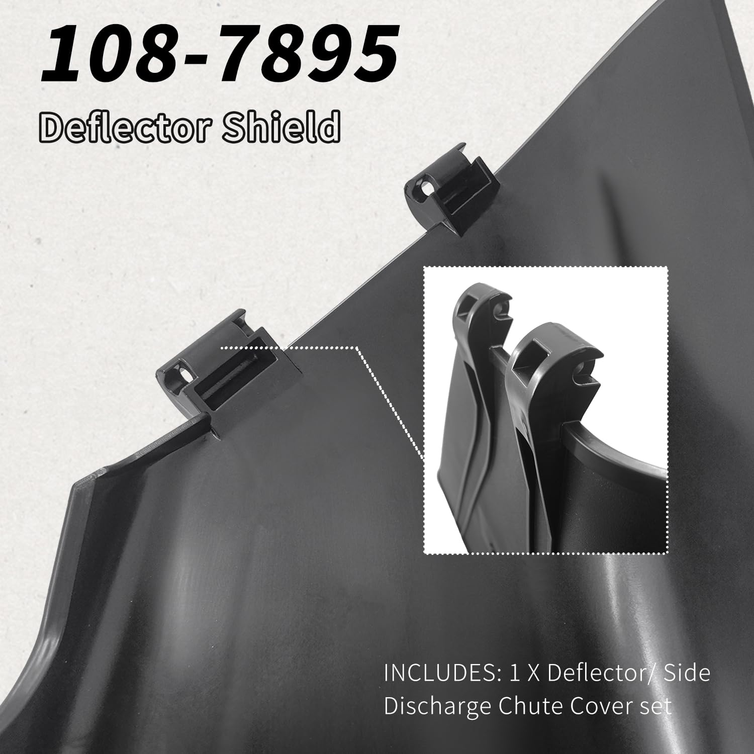 shiosheng part-number label close-up confirming correct 108-7895 replacement benefit