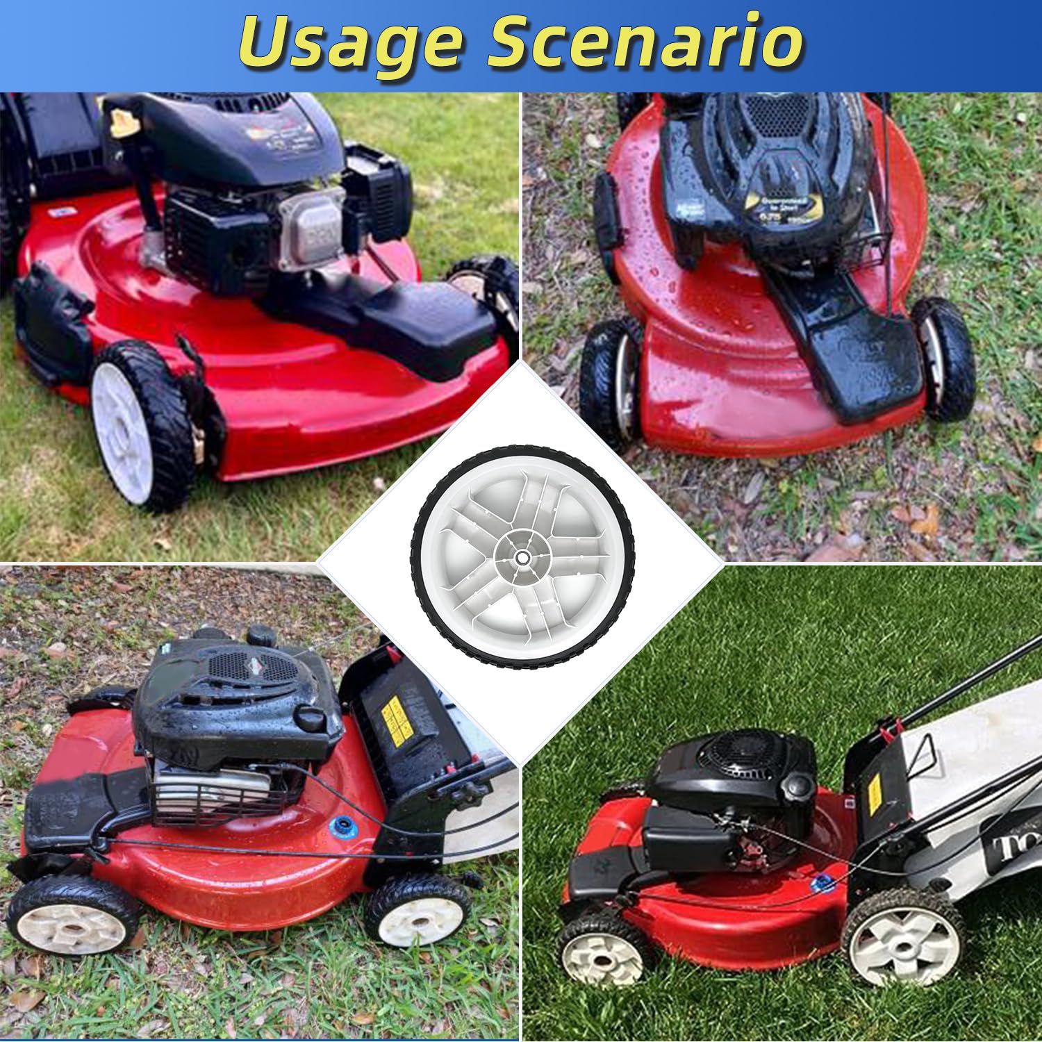shiosheng packaged two-wheel set displaying included pair for balanced replacement