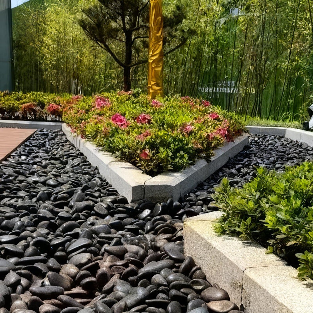 SHIZWU stones as vase filler displaying refined decor and moisture retention
