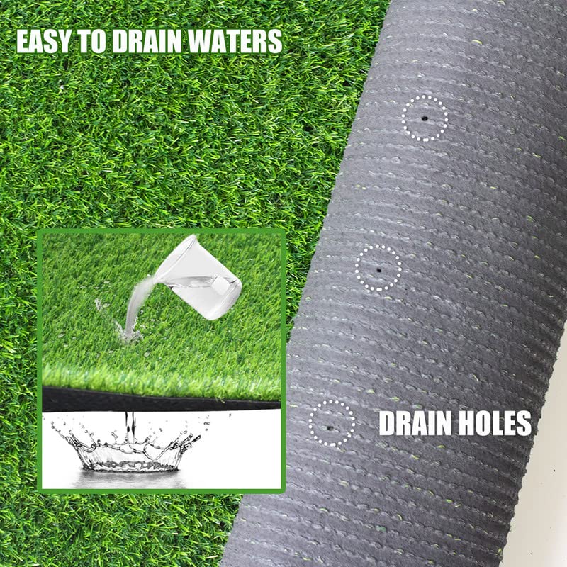 SHNOSU backing with drainage holes for quick water flow and faster drying