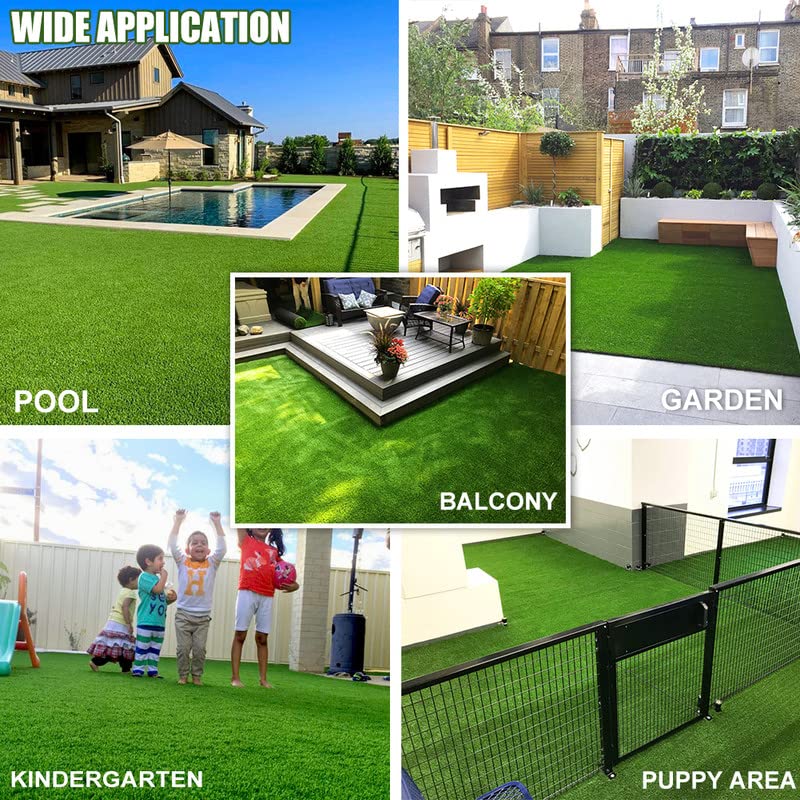 SHNOSU turf in pet area demonstrating durable, easy-clean surface for dogs