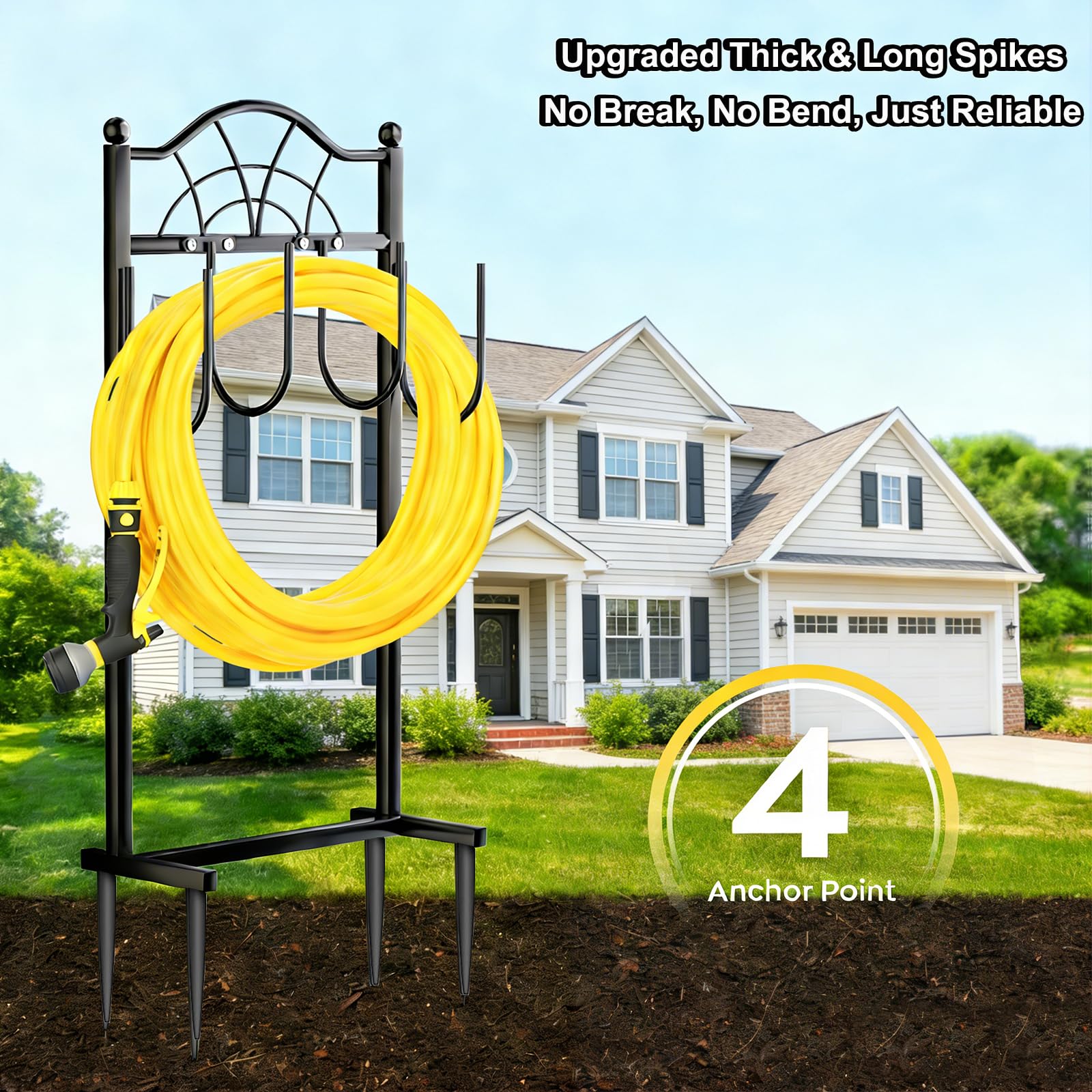 Shomextol base showing four-prong support for strong stability benefit