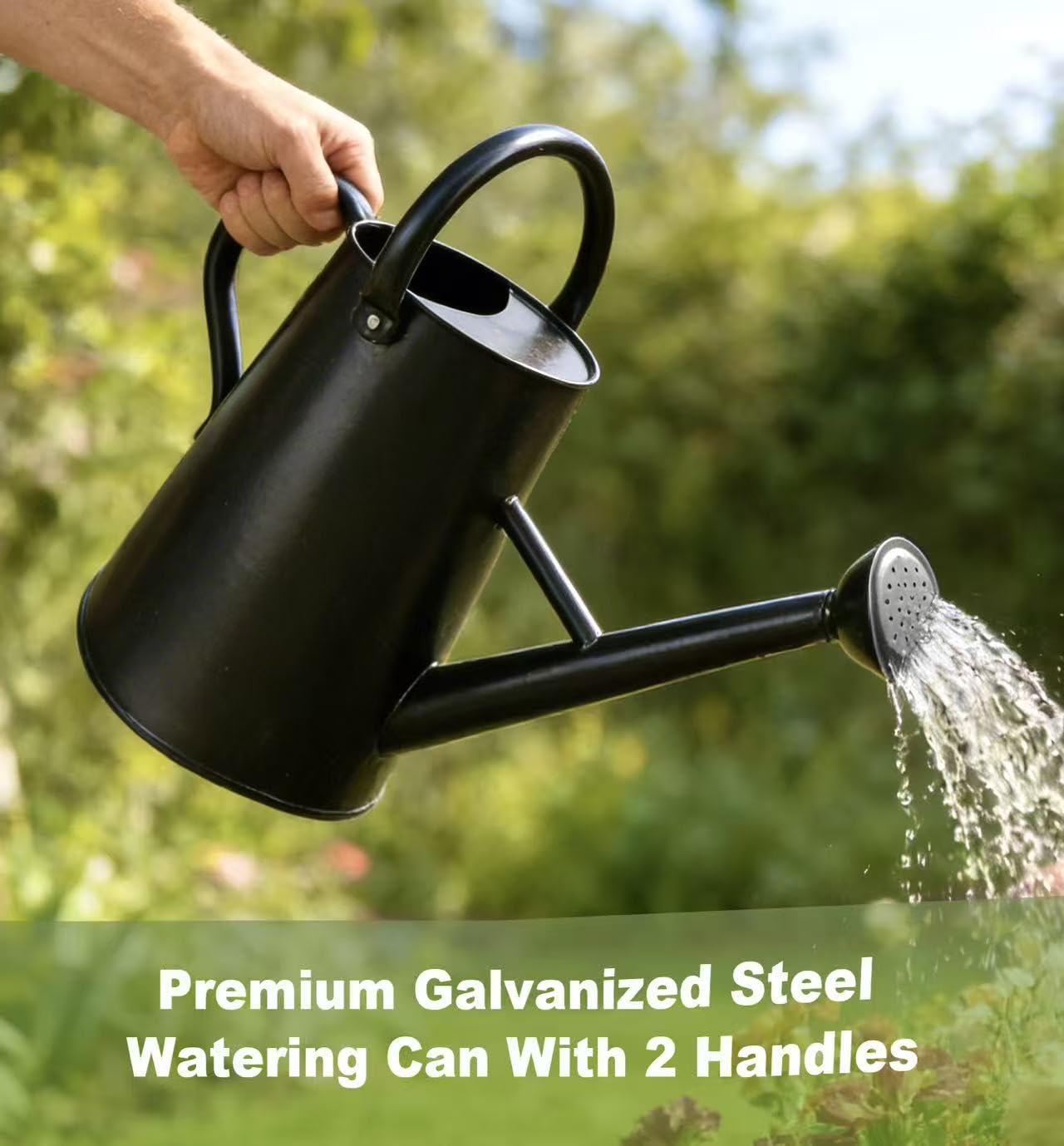 shopwithgreen adjustable top and side handles detail for comfortable pouring and ergonomic control benefit