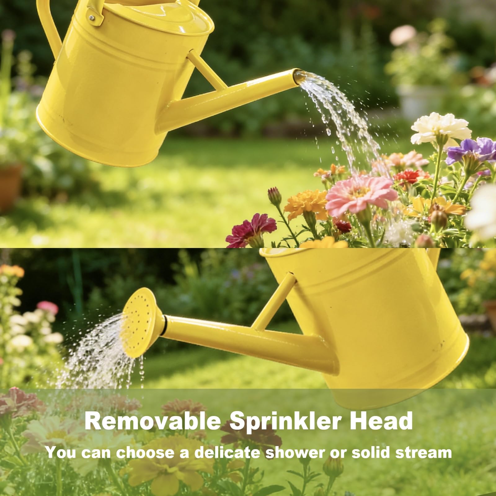 shopwithgreen semicircle top notch holding a hose for quick refill convenience