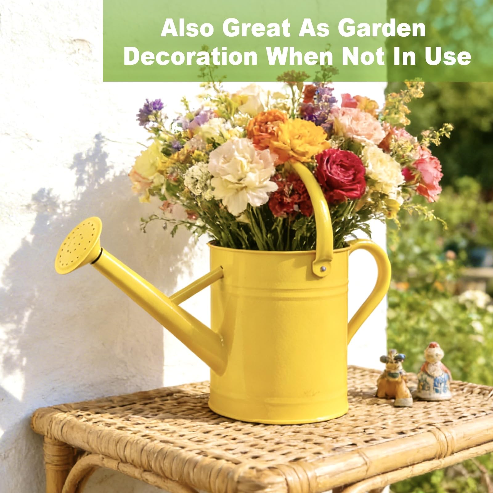 shopwithgreen displayed on patio shelf showing decorative appeal and easy access benefit