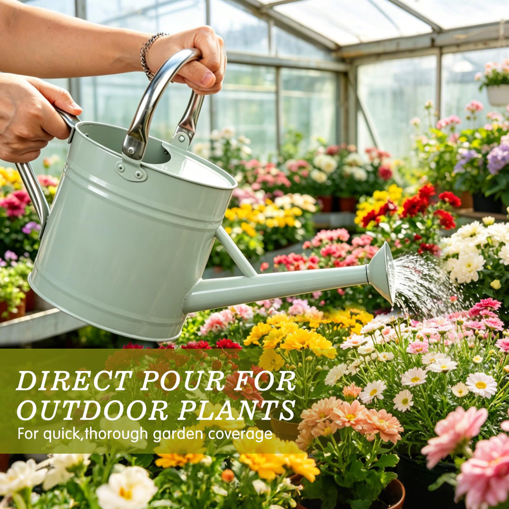 shopwithgreen next to medium pot showing scale and portability advantage