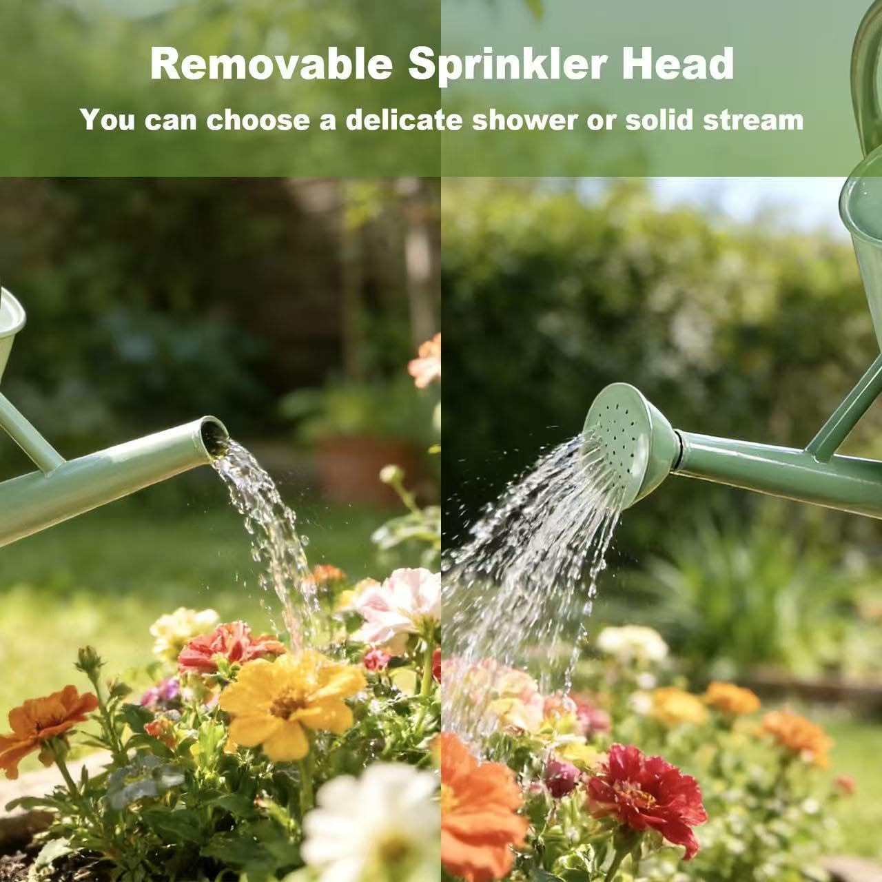 shopwithgreen can being refilled from hose for quick hands-free refill
