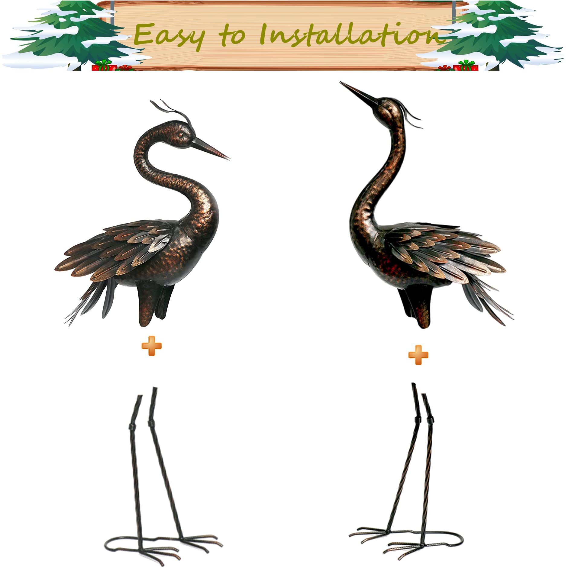 Shorayn crane packaged with instructions showing compact shipping convenience