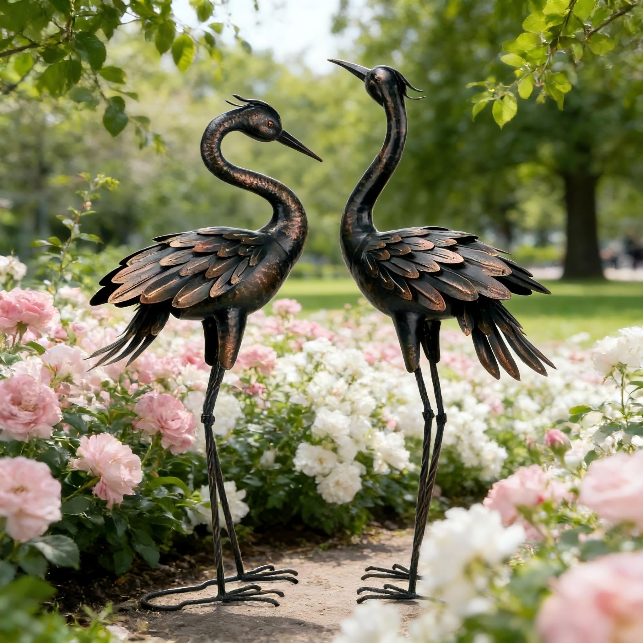 Shorayn crane next to handrail showing scale and visual proportion