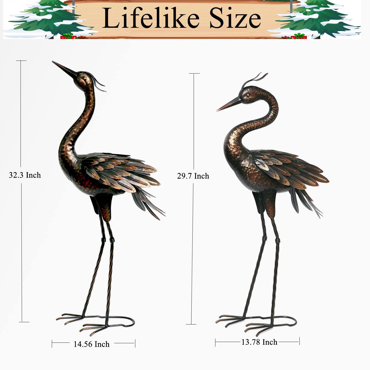 Shorayn side profile crane highlighting silhouette and durable metal build