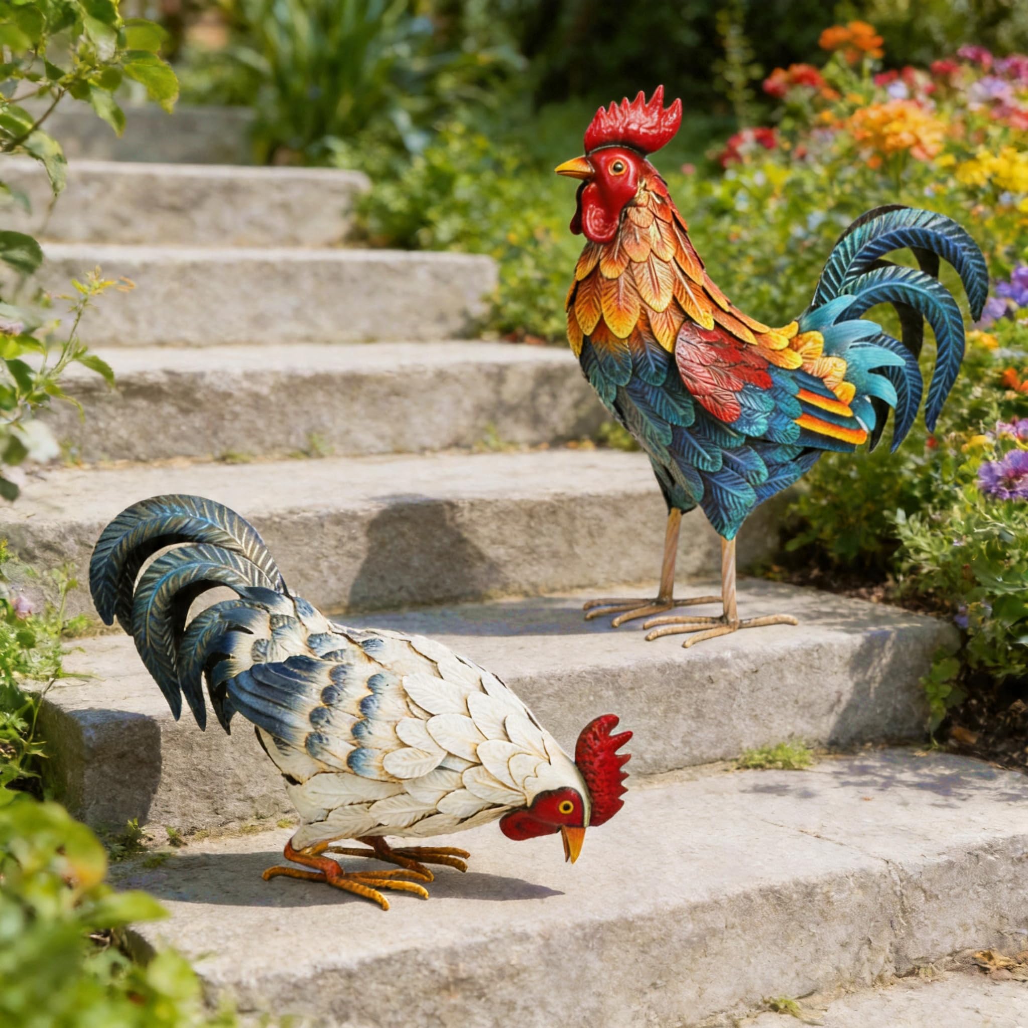Shorayn secure packaging of rooster set for safe delivery and gifting