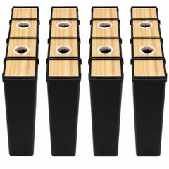 ShouRong front view of 4-pack feeders showing compact packaging and easy storage benefit