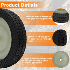 showingo wheel side profile showing durable rim and long-lasting benefit