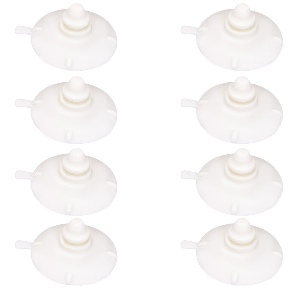 showingo front view of eight suction cups showing fit and protective base benefit