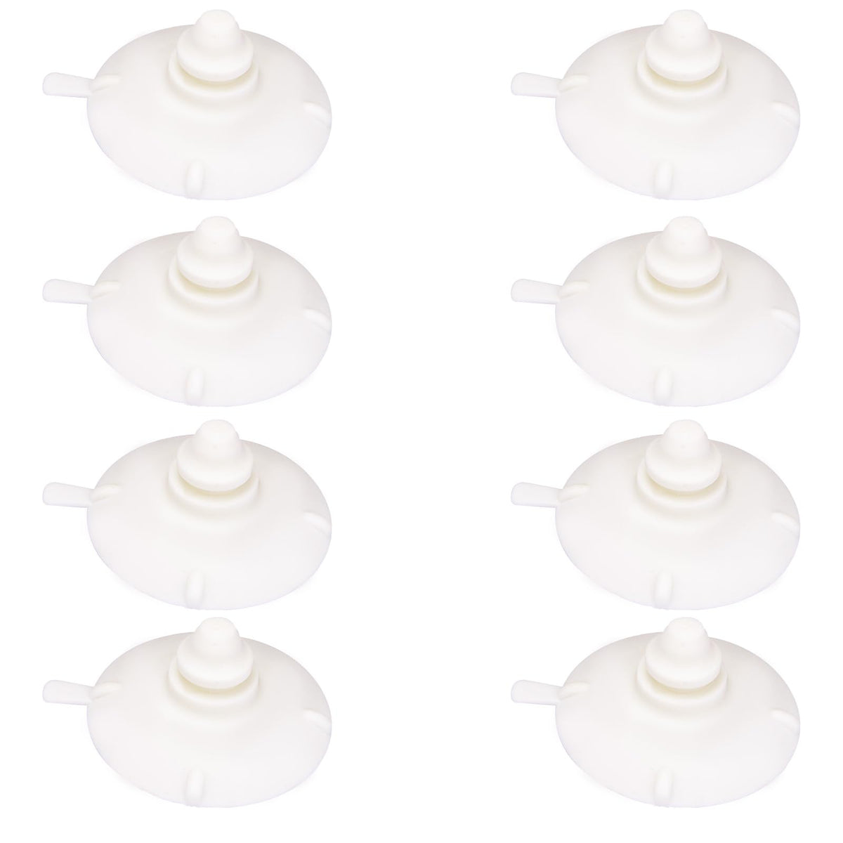 showingo front view of eight suction cups showing fit and protective base benefit