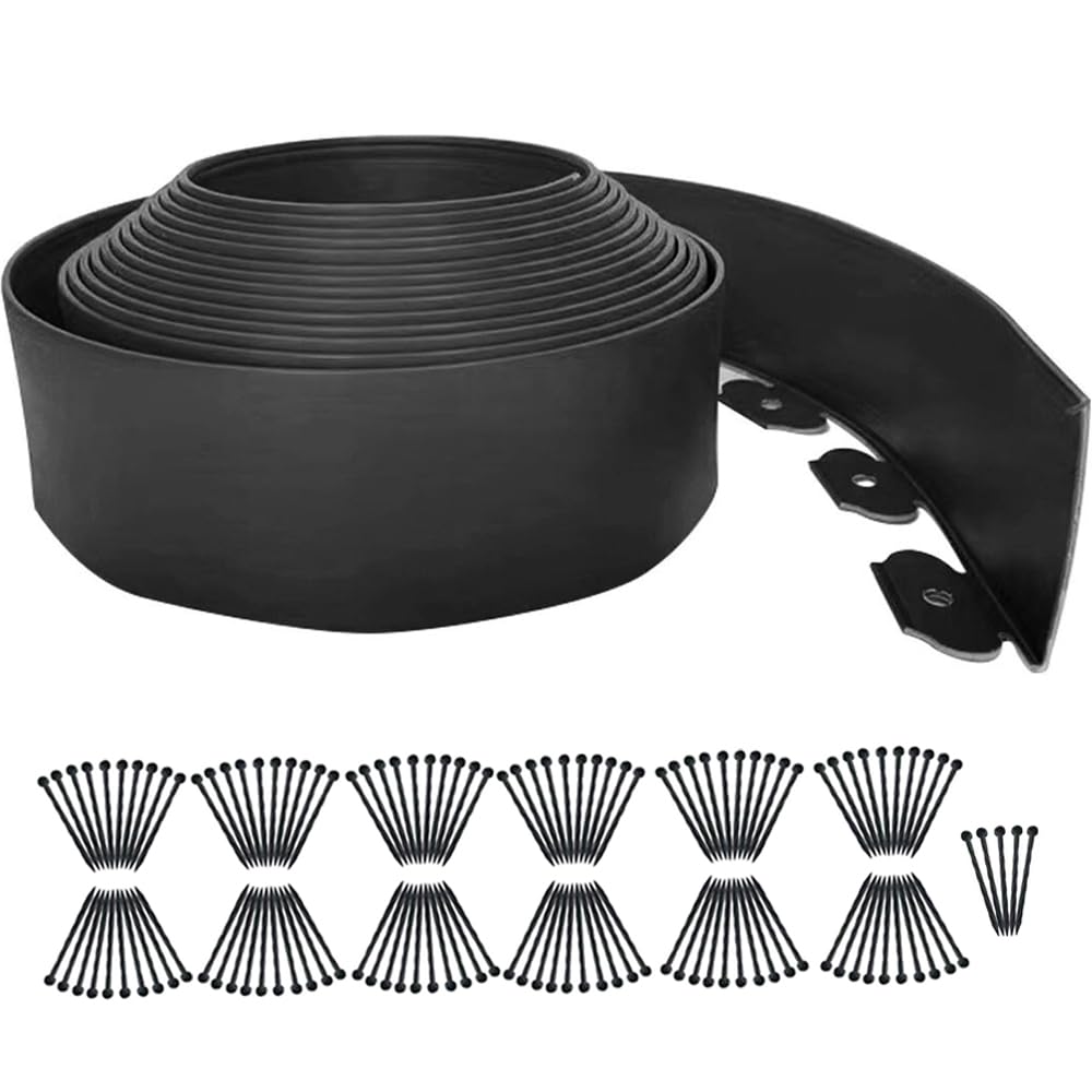 shsyue front packaging showing full 82ft kit and included stakes for easy identification