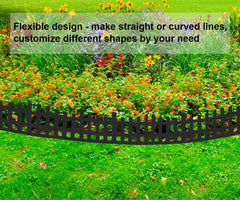 shsyue edging shaped around curved bed demonstrating flexible design benefits