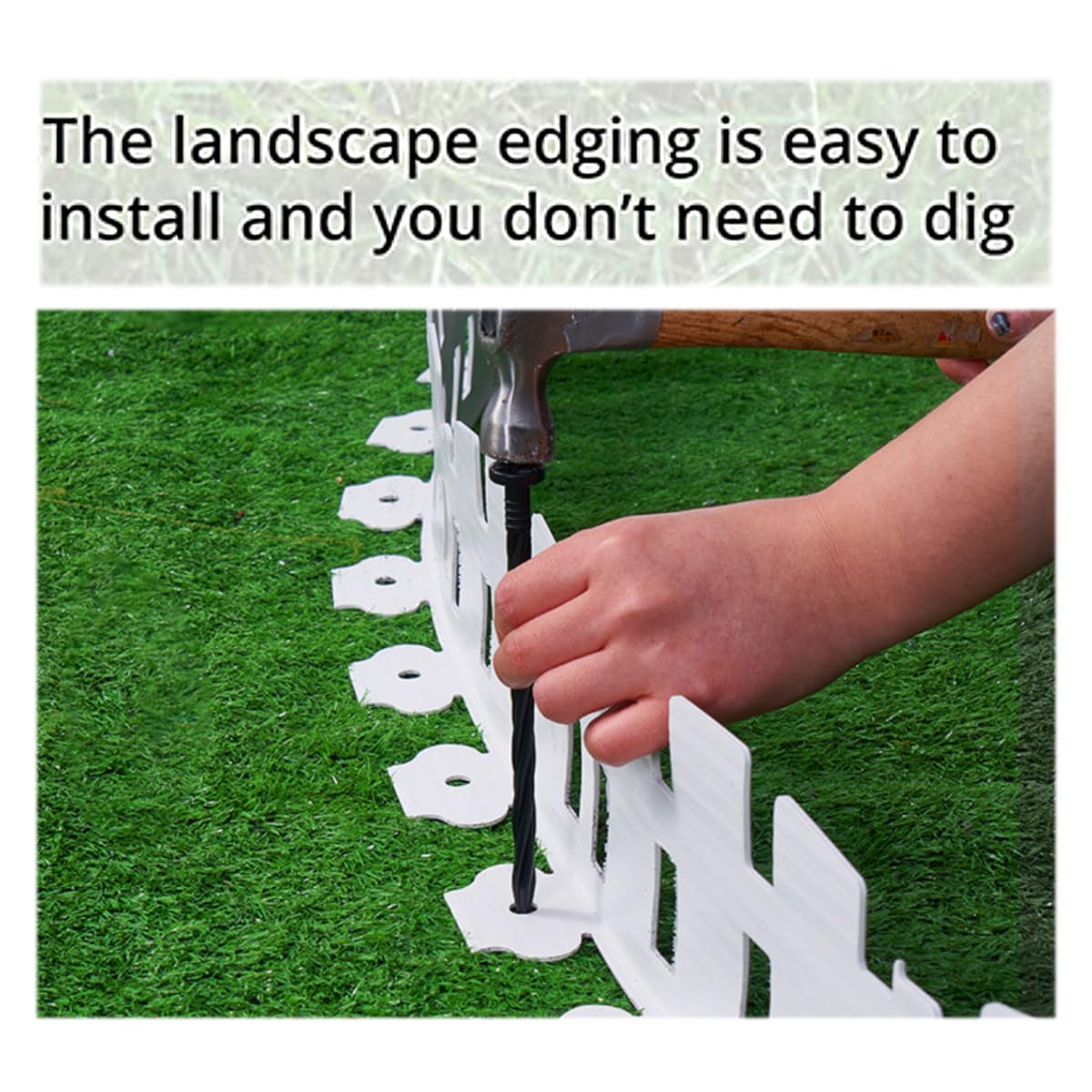 shsyue curved backyard installation illustrating flexible shaping advantage
