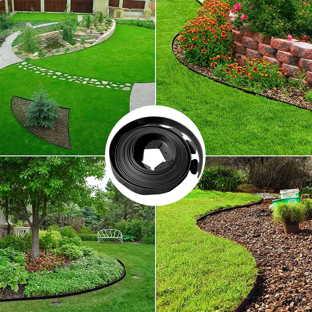 shsyue lifestyle shot of yard installation showing easy no-dig setup benefit