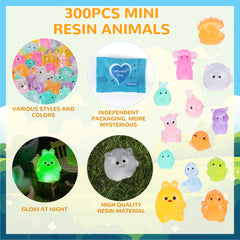 ShtNeeg glowing mini animals at night, creates magical low-light ambiance