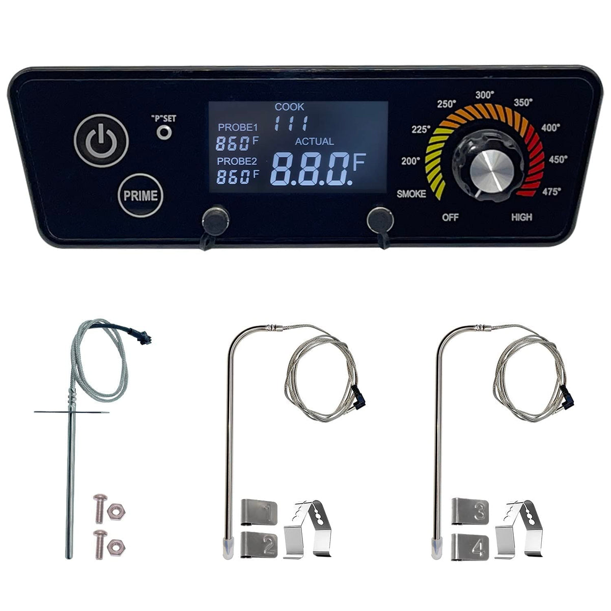 Shunbaixin controller front panel showing display and buttons for precise control