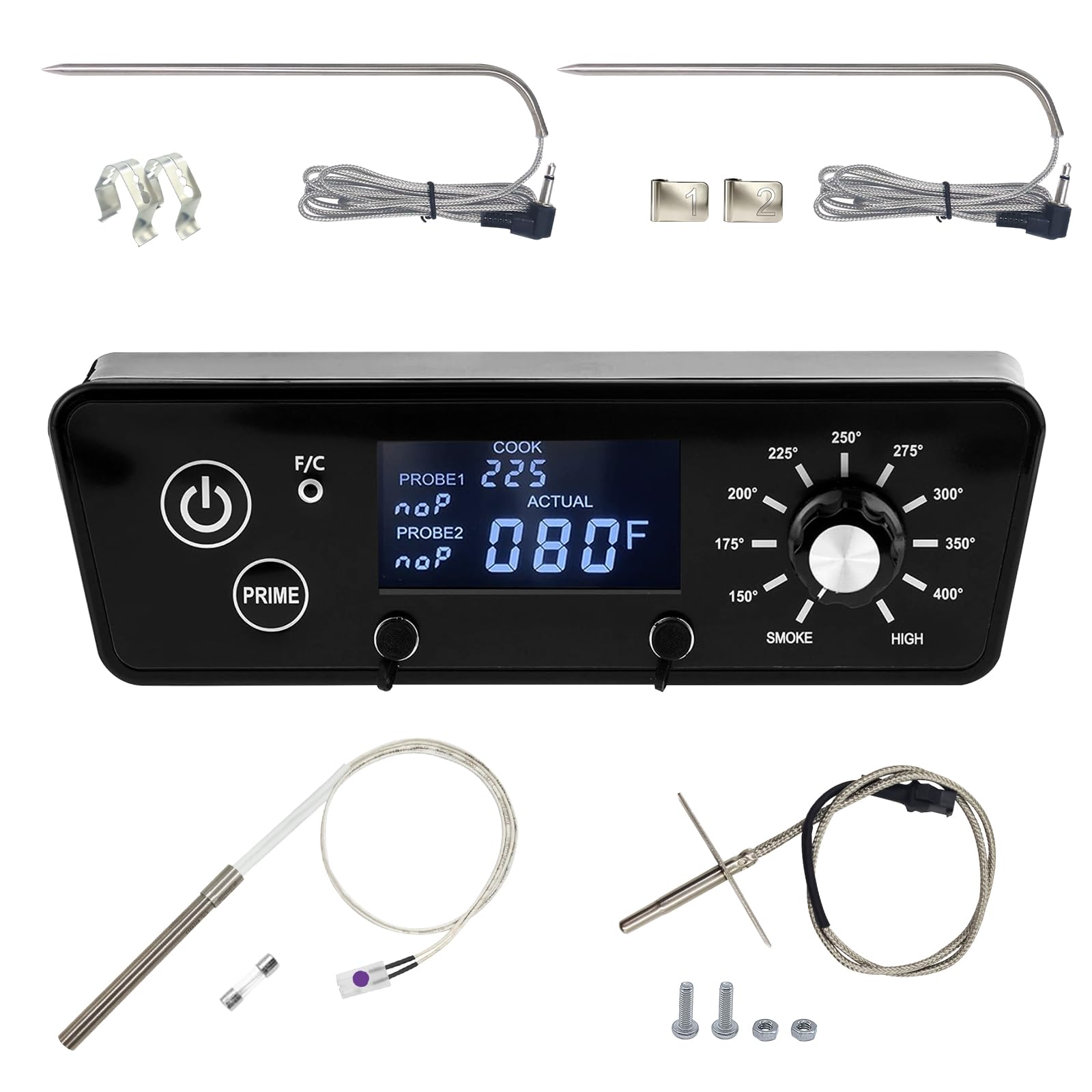 Shunbaixin front controller panel showing mounting points and connectors for easy replacement