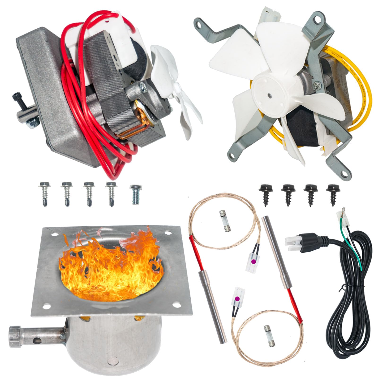 Shunbaixin complete kit laid out showing all components and easy replacement benefit