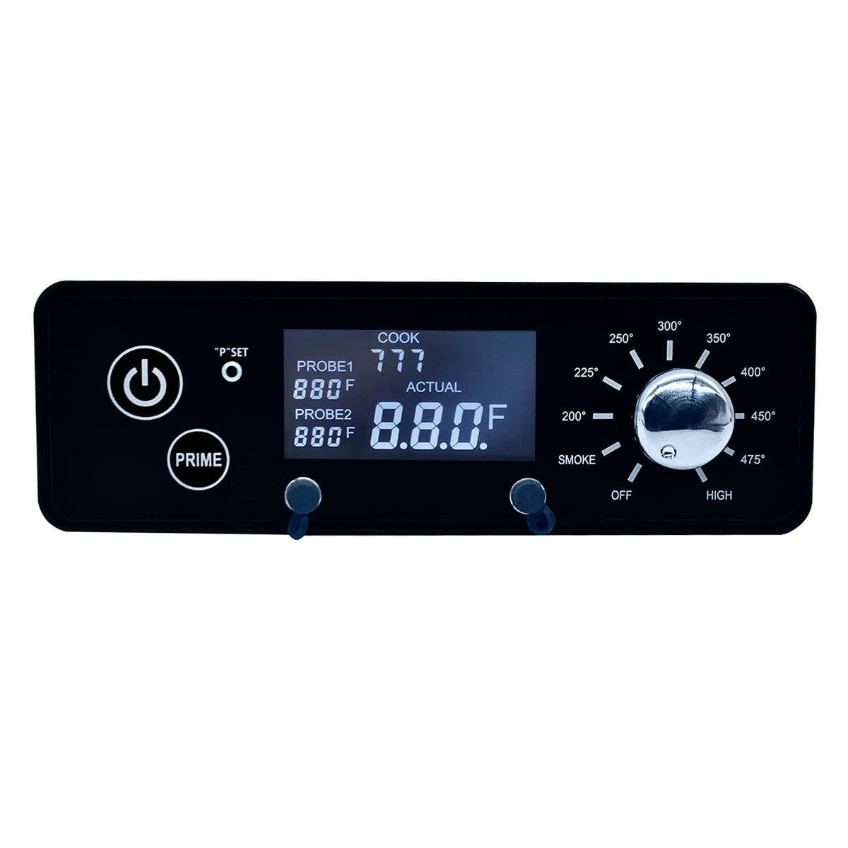Shunbaixin front panel LCD display showing readable temperature and controls for reliable grilling