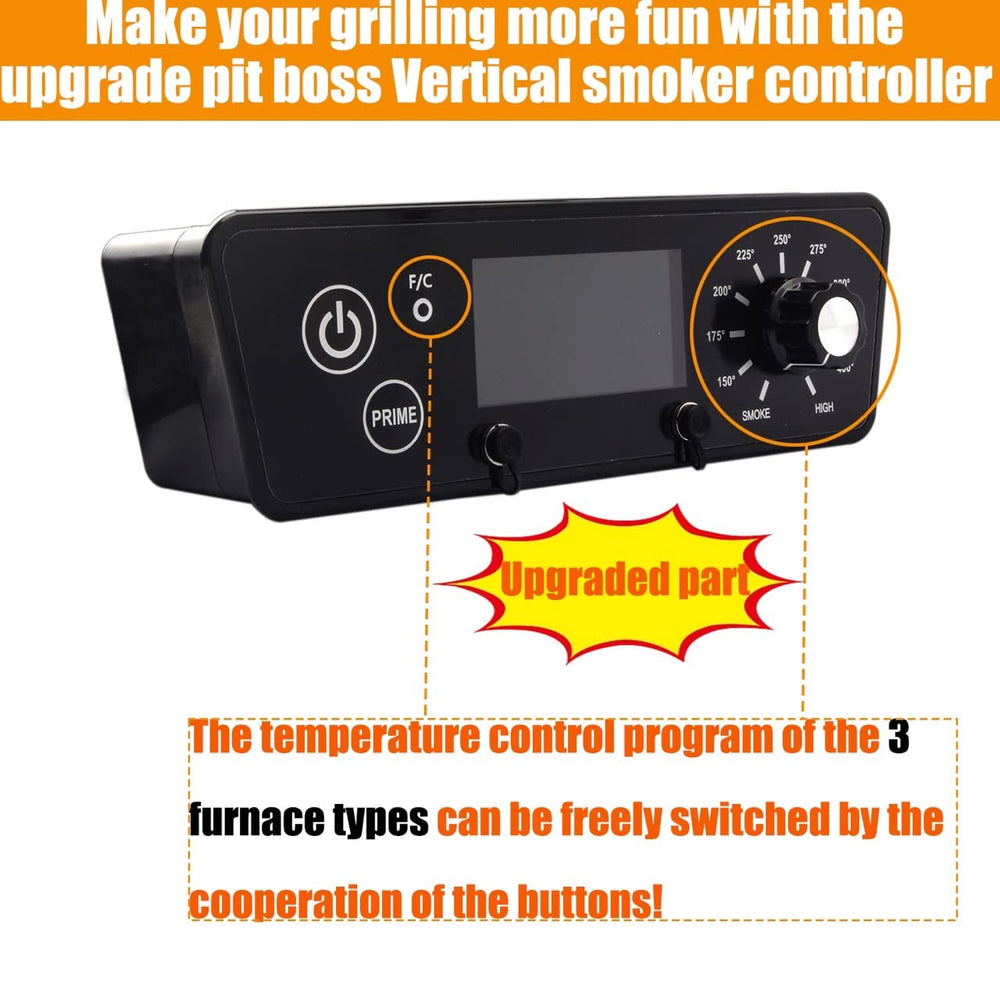 Shunbaixin bright LCD close-up showing clear temperature readout for improved visibility