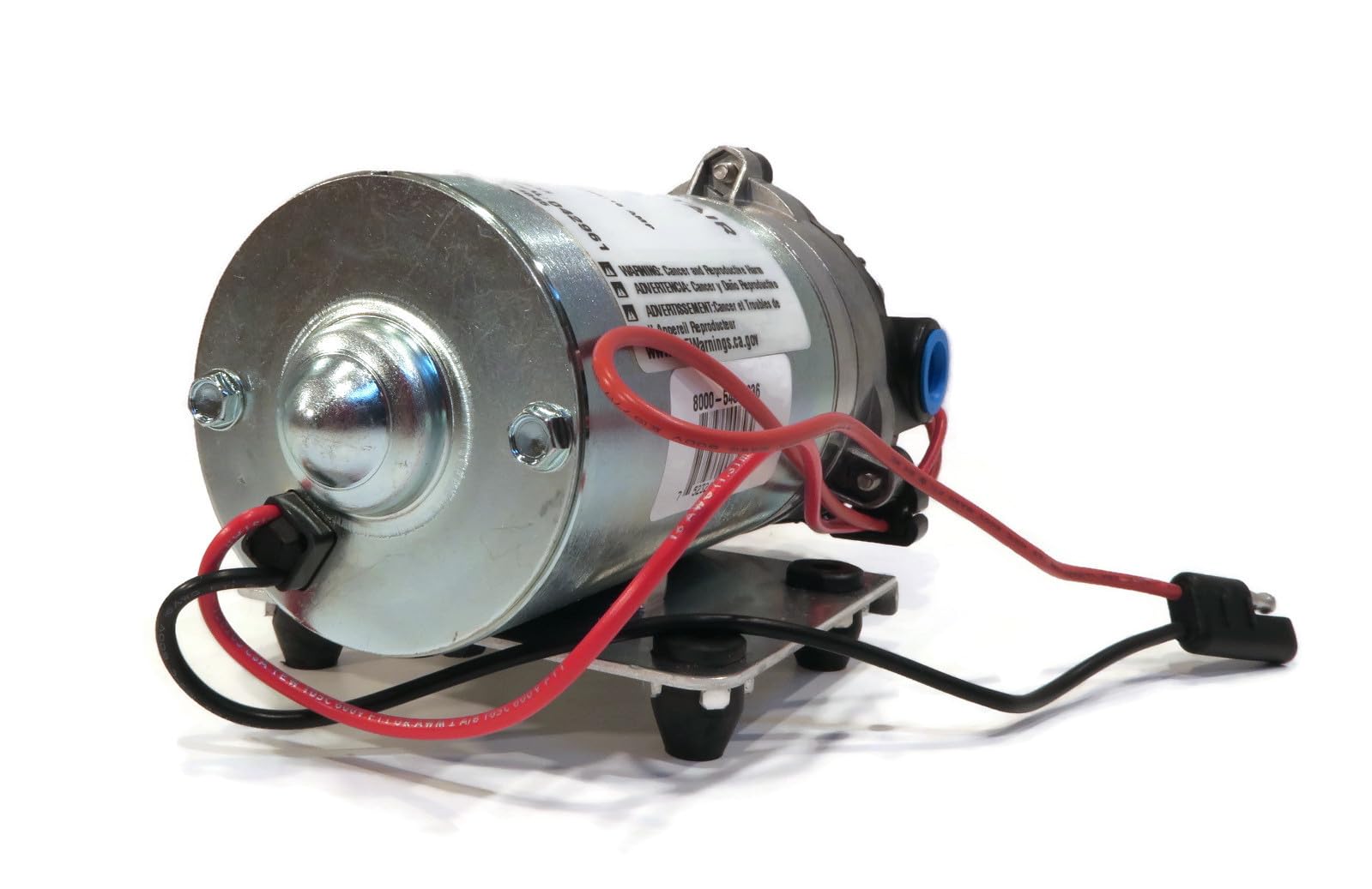 Shurflo installed in car wash setup demonstrating pressure boost and portable washing benefit