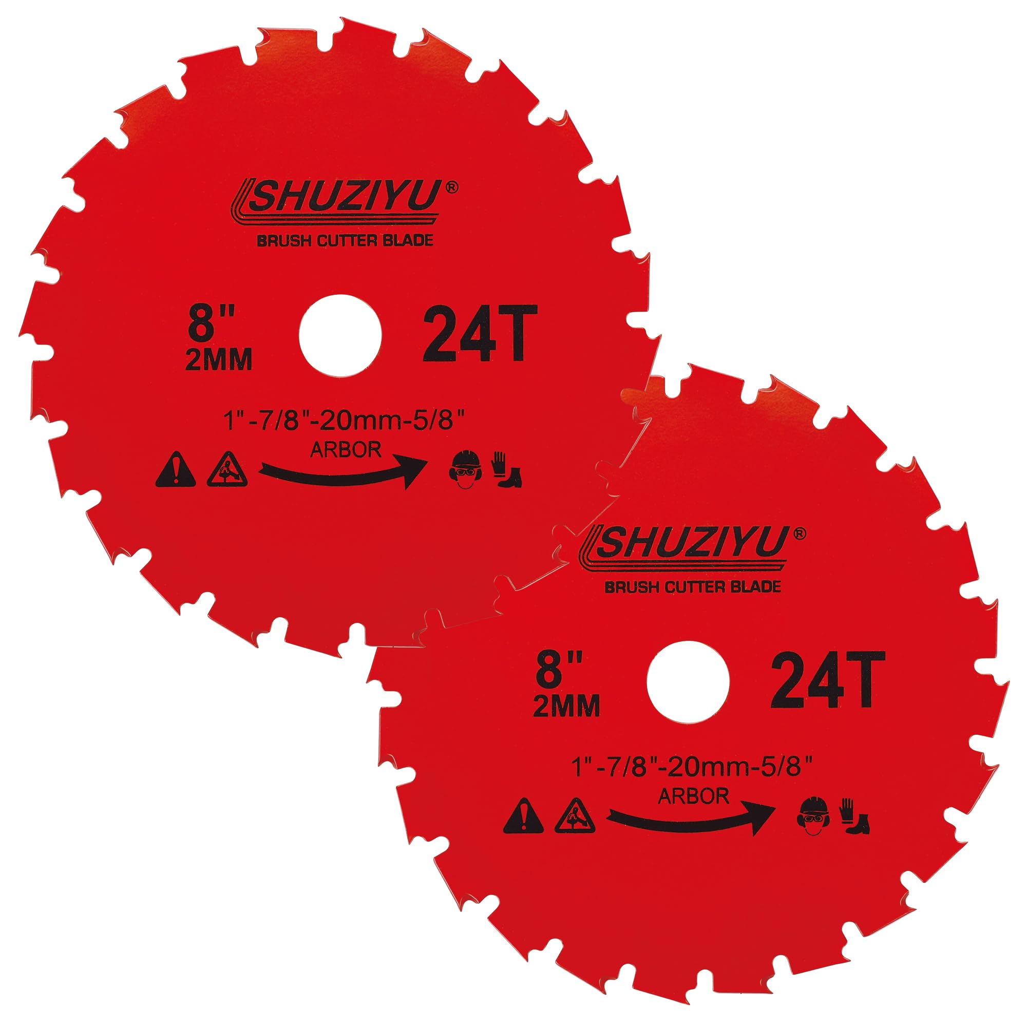 SHUZIYU front view of blade pack showing size and teeth for reliable cutting